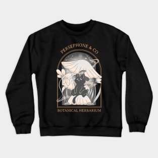 hades and persephone greek mythology bookish dark cottagecore Crewneck Sweatshirt